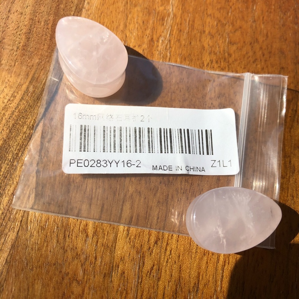 5/8inch / 16mm TEARDROP PLUGS 💗